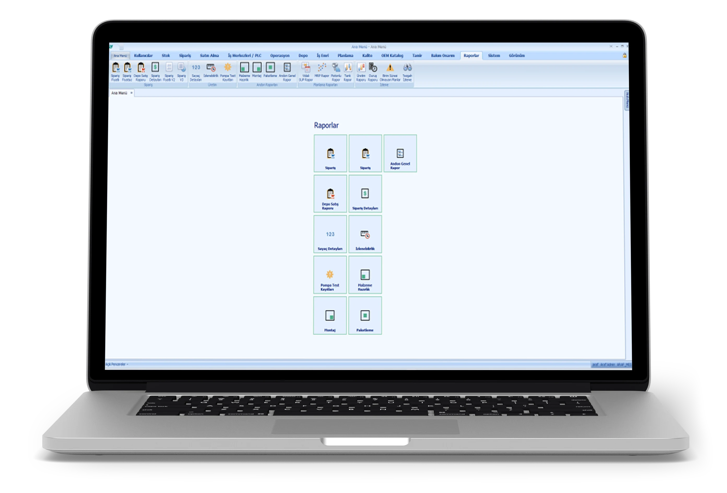 Dashboard Görünümleri